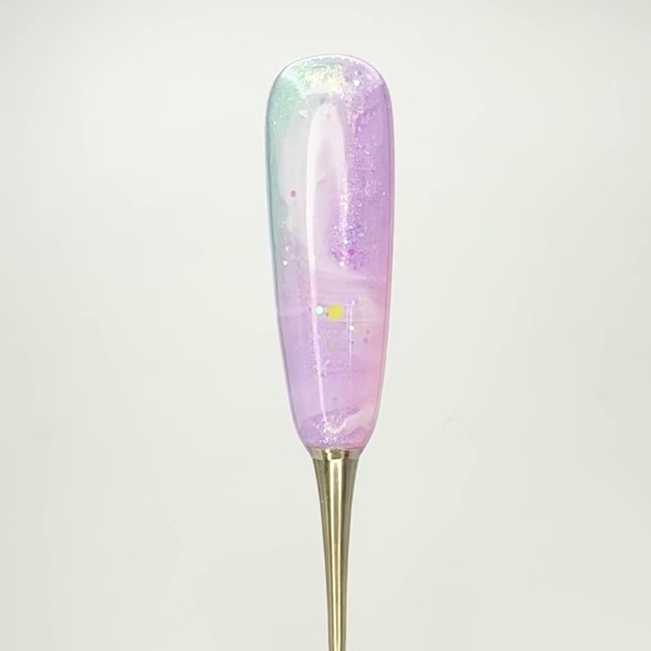 SCD Unicorn Watercolor Glitter Scribe