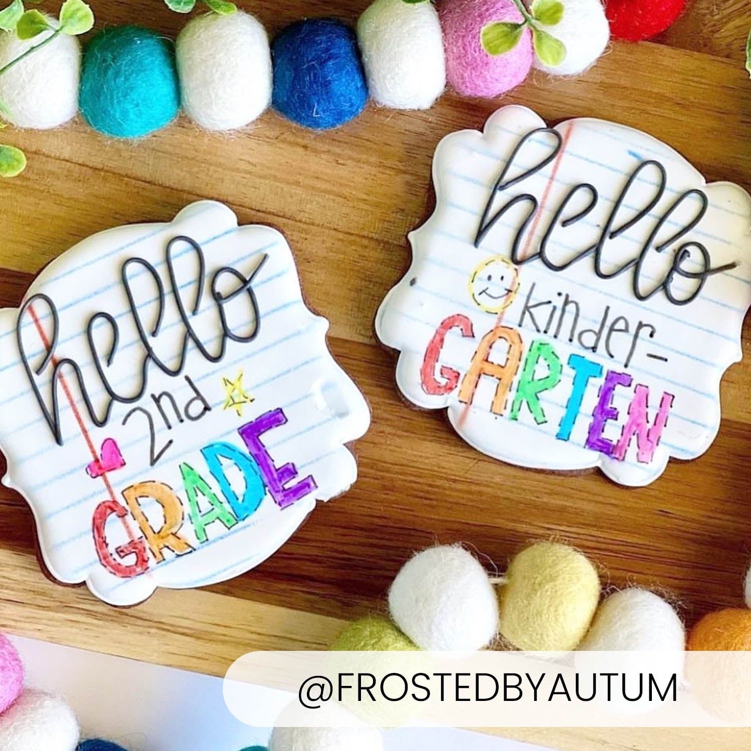 5.5 x 5.5 Stencil Notebook Paper 2 Part Stencil