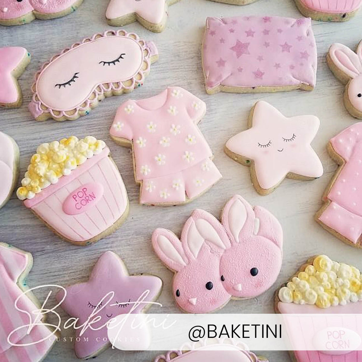 Cookie Cutters Popcorn Bucket Cutter/Stencil