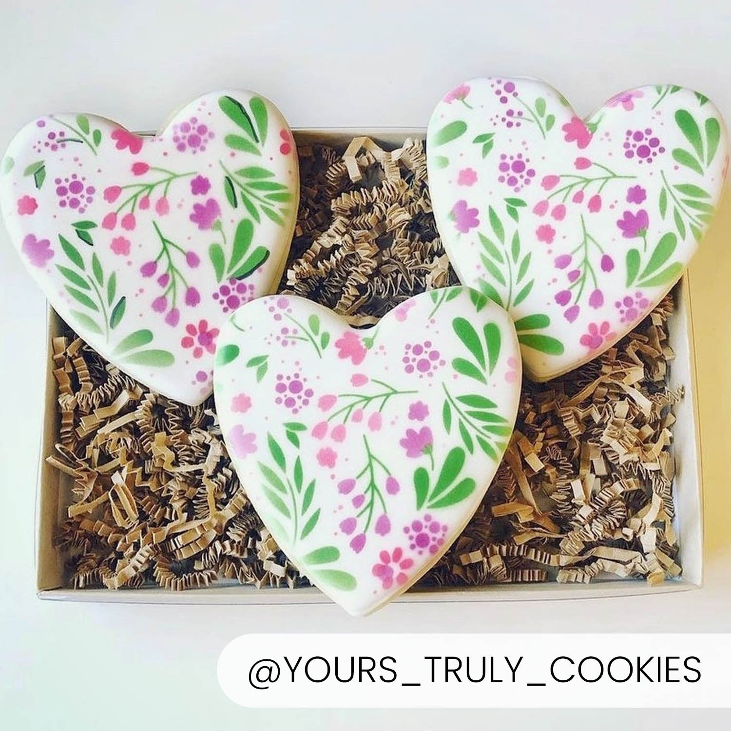 5.5 x 5.5 Stencil Spring Has Sprung 3 Part