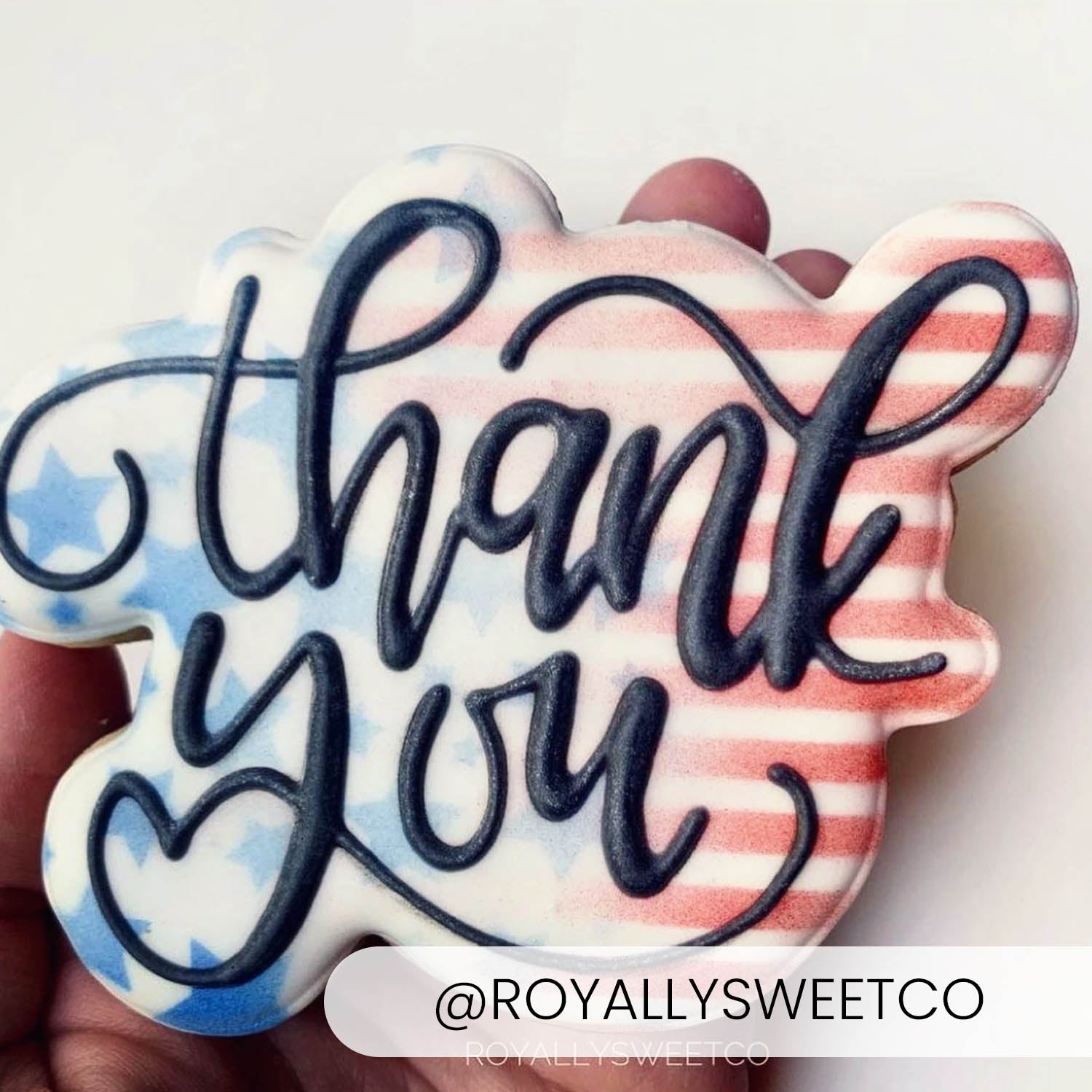 Cookie Cutters Thank You Hand Lettered (Style 3)