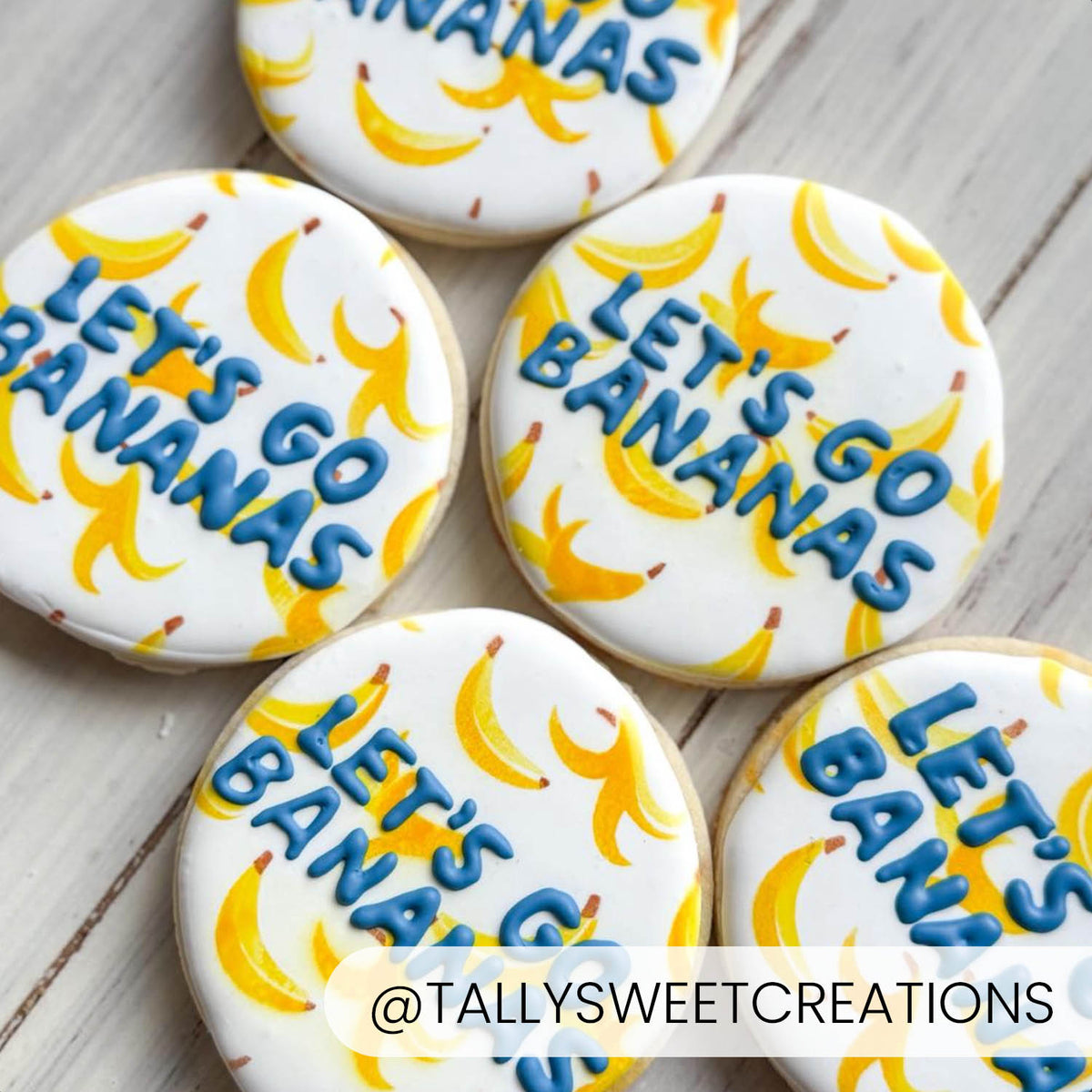 Bananas – Layered Cookie Stencil