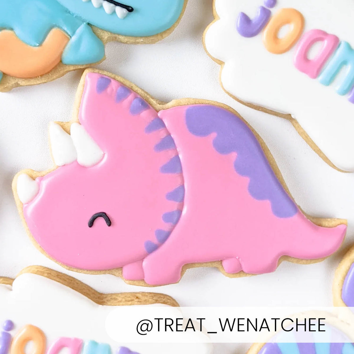 Triceratops – Cookie Cutter &amp; Stencil Set