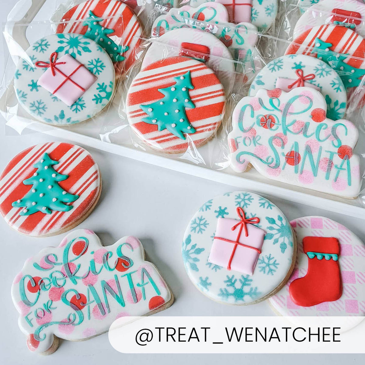 Cookies For Santa – Cookie Cutter &amp; Stencil Set