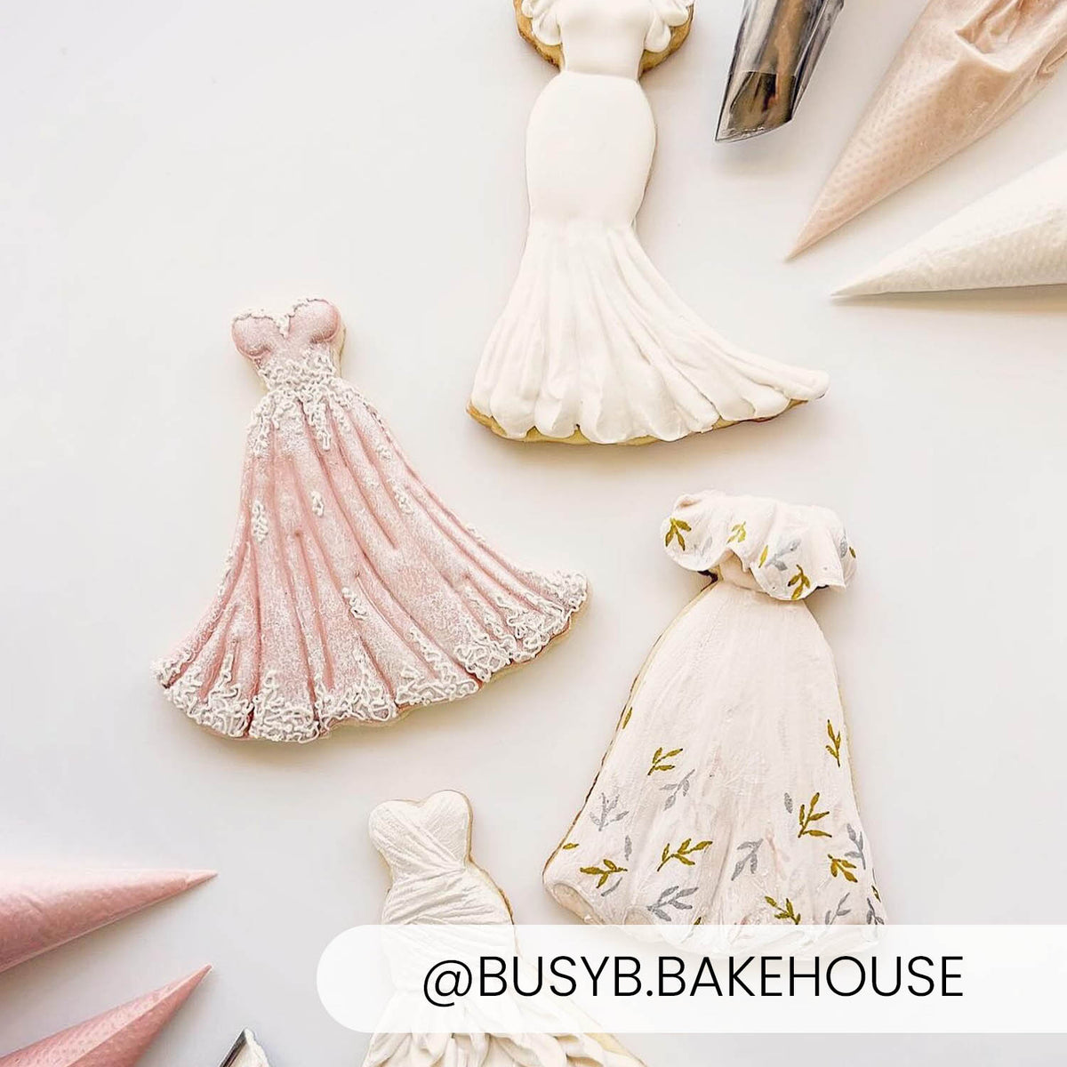 Cookie Cutters The Audrey Wedding Dress Cutter/Stencil