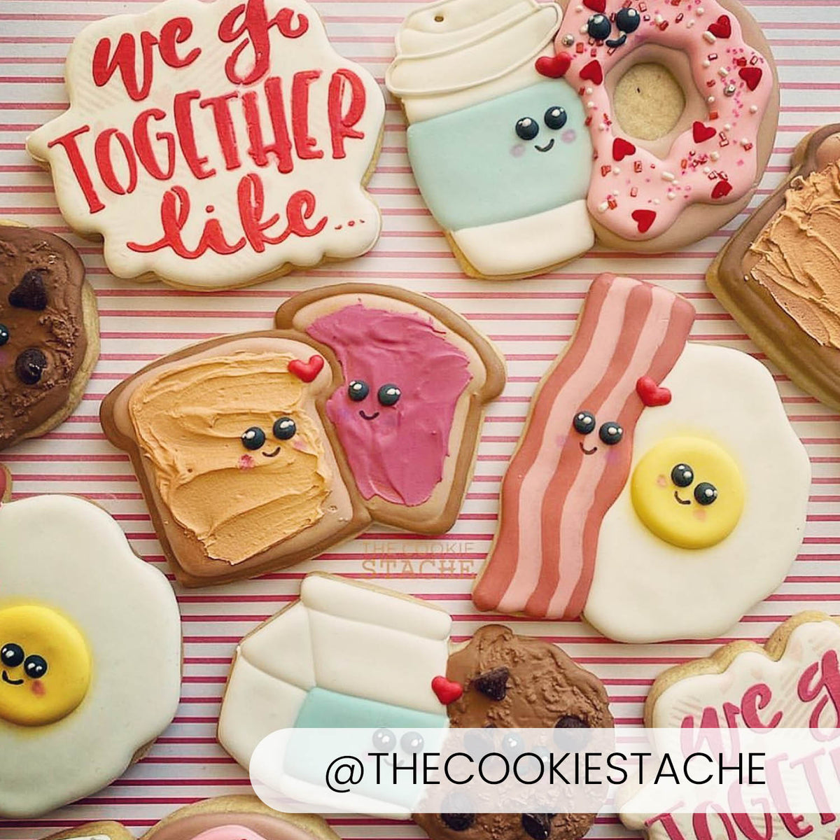 Cookie Cutters Bacon &amp; Eggs Cutter/Stencil