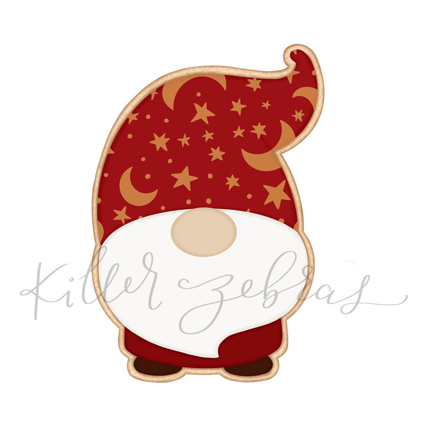 Cookie Cutters Basic Gnome Cutter/Stencil