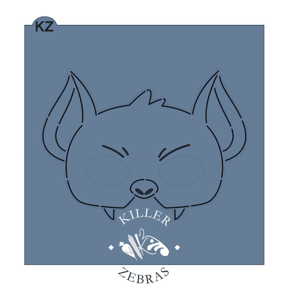Cookie Cutters Bat Mask Cutter/Stencil