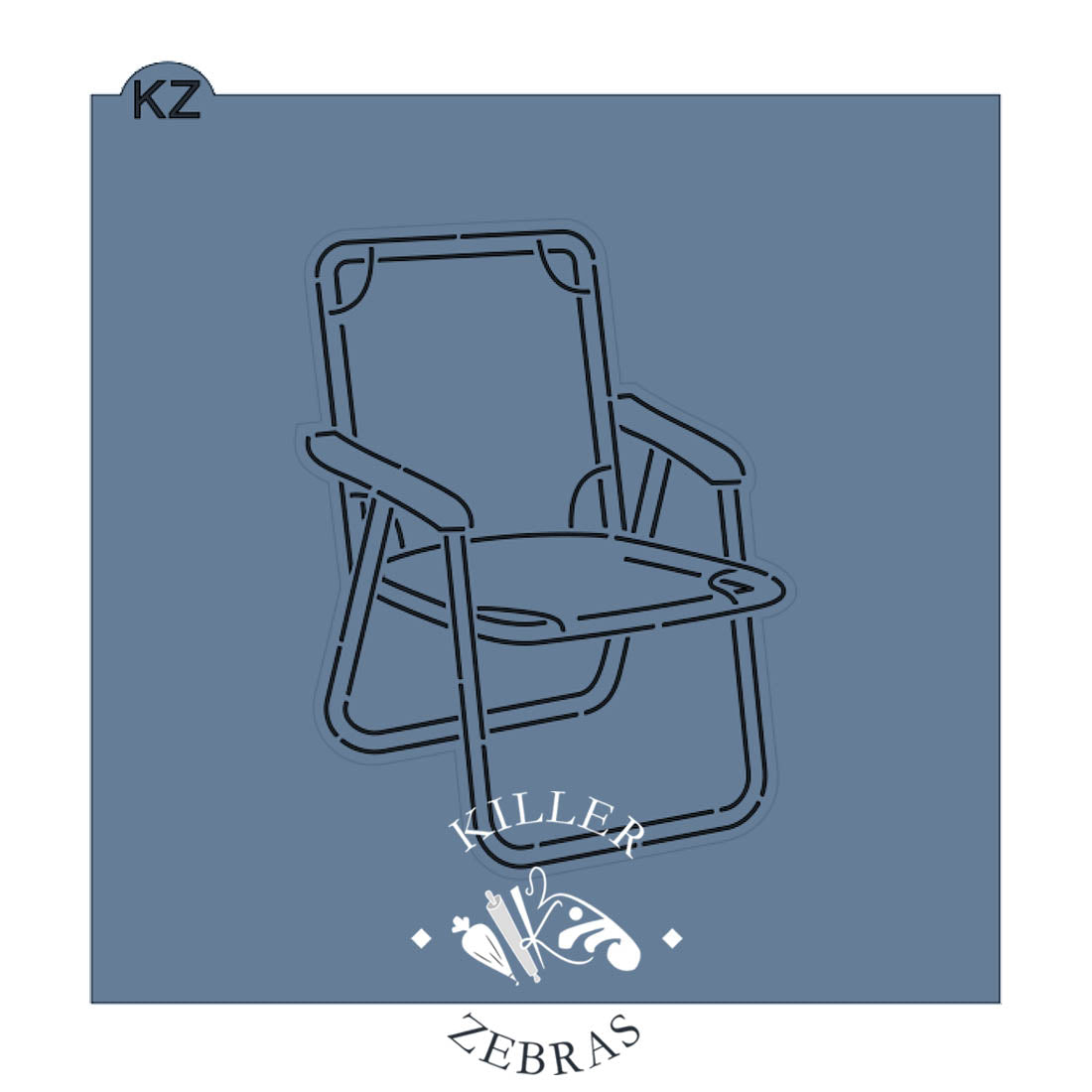 Camping Chair Cutter/Stencil