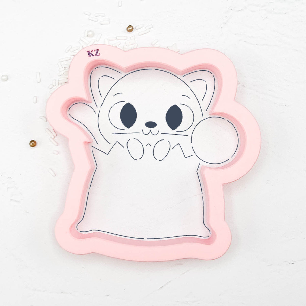 Cookie Cutters Cat in Candy Bag Cutter/Stencil