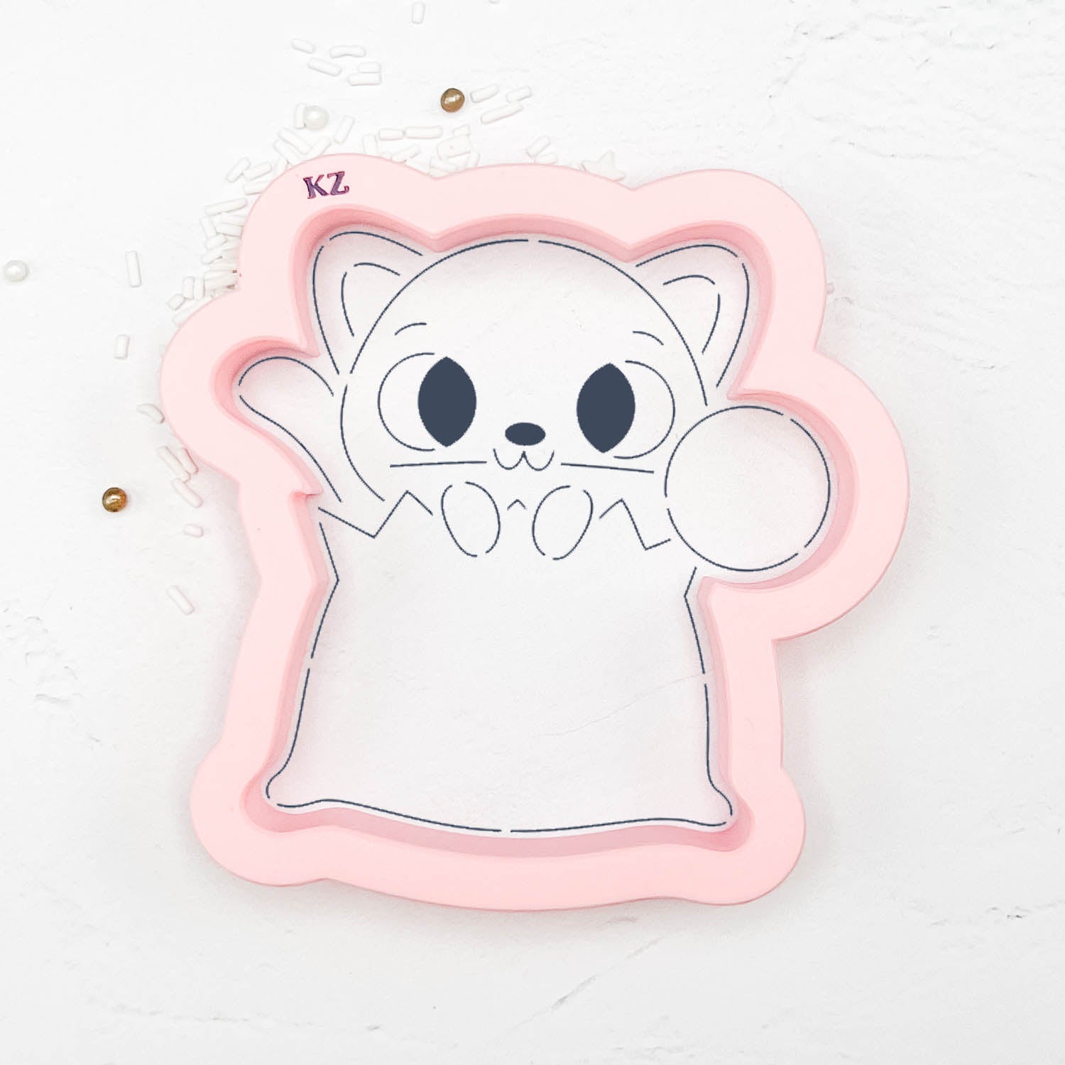 Cookie Cutters Cat in Candy Bag Cutter/Stencil