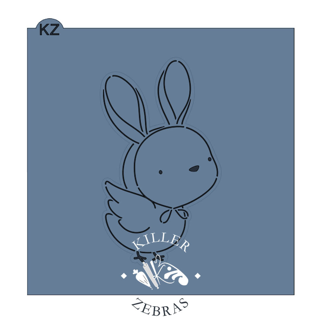 Cookie Cutters Chick with Bunny Ears Cutter/Stencil