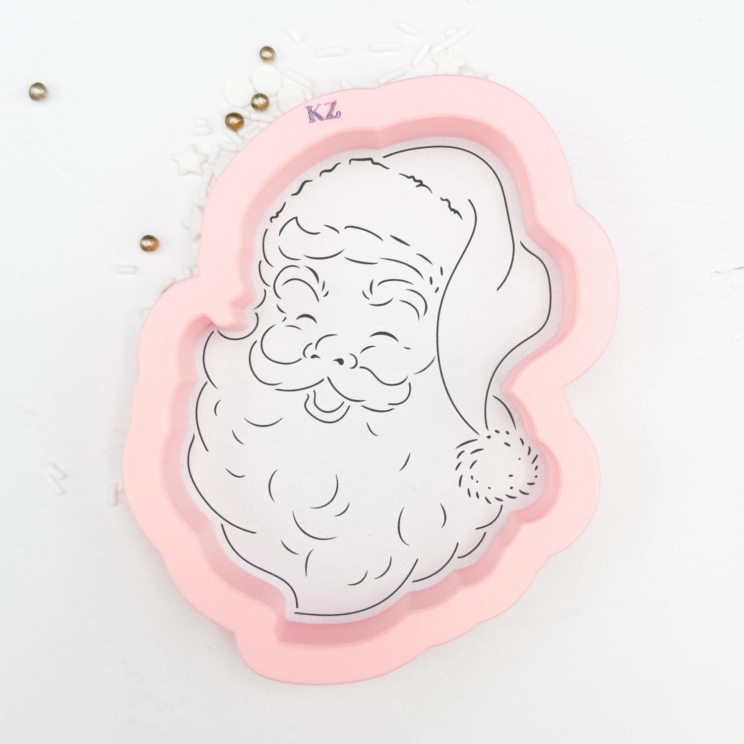 Cookie Cutters Vintage Santa Cutter/Stencil