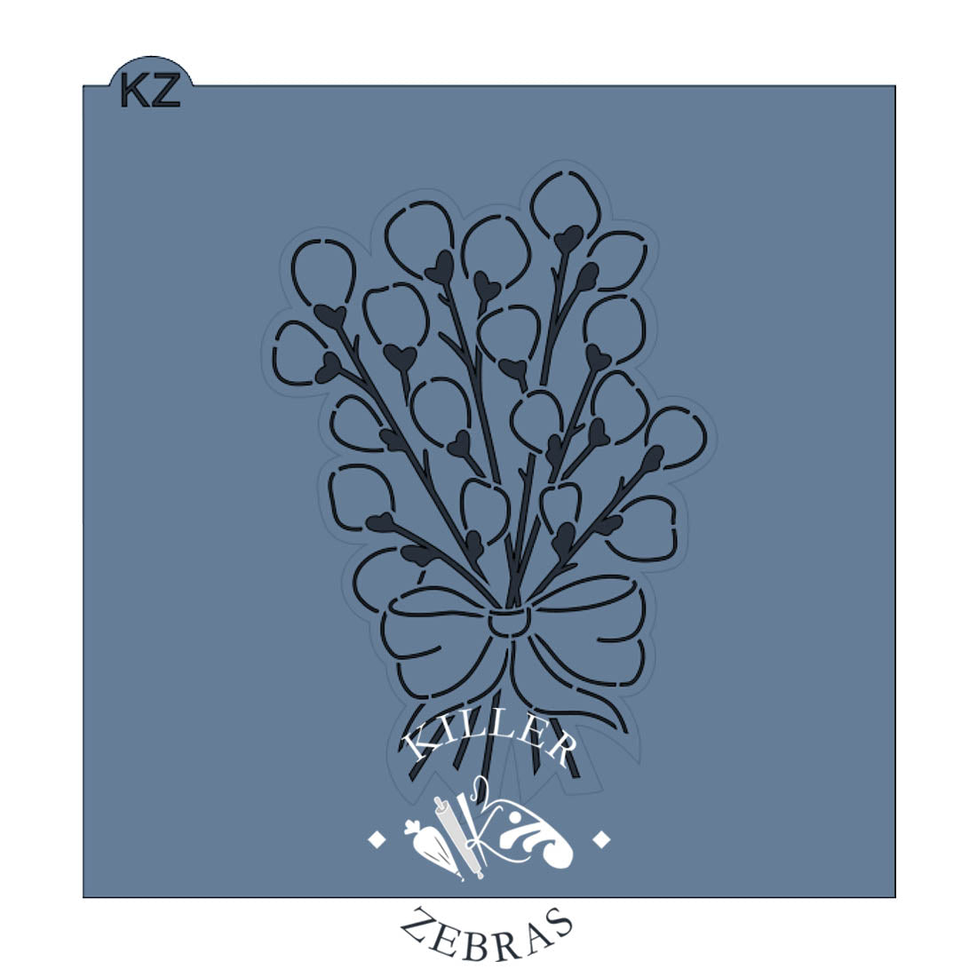 Cookie Cutters Cotton Bouquet Cutter/Stencil