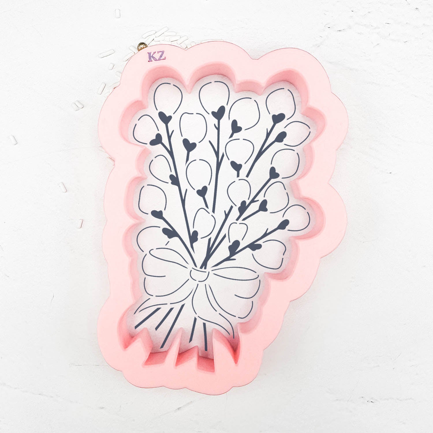 Cookie Cutters Cotton Bouquet Cutter/Stencil