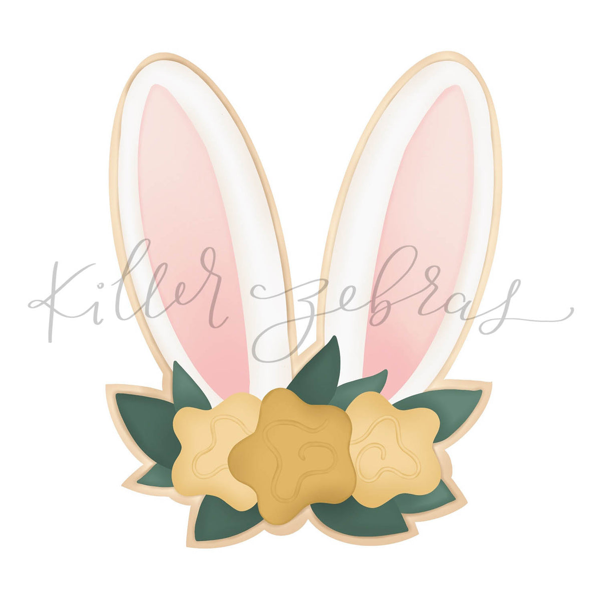 Cookie Cutters Bunny Ears Cutter/Stencil