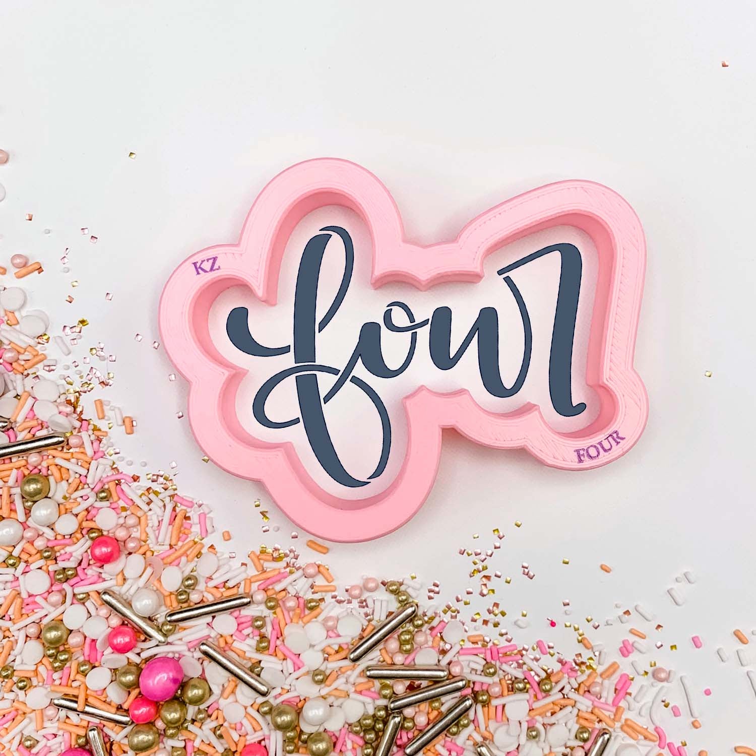 Cookie Cutters Four – Cookie Cutter & Stencil Set