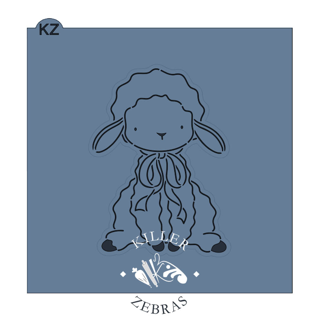 Fuzzy Lamb Style 1 Cutter/Stencil