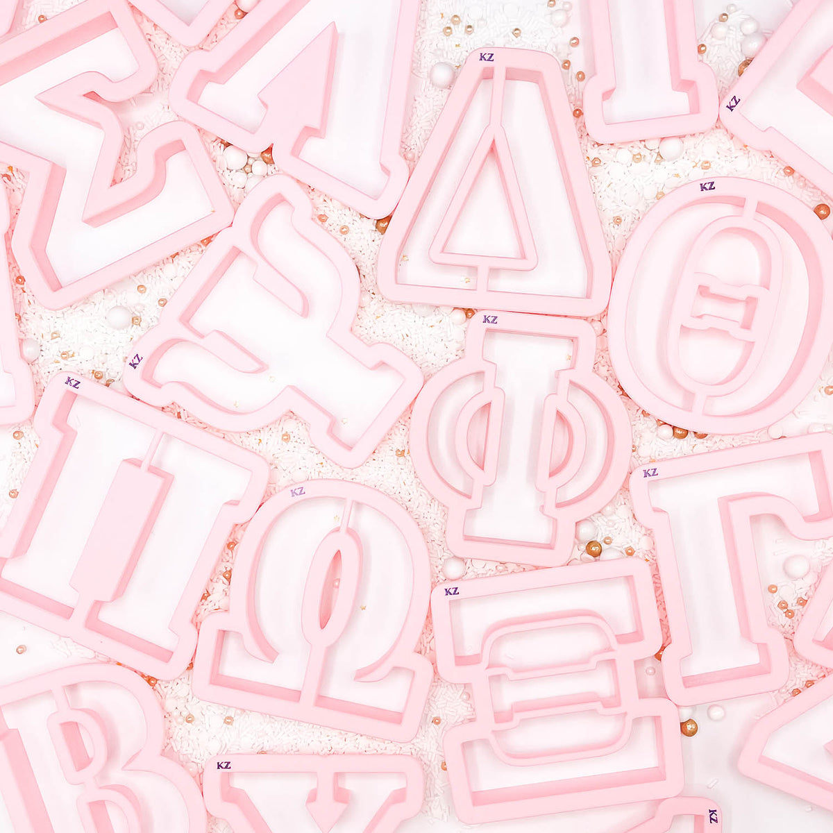 Cookie Cutters Greek Alphabet Cutters