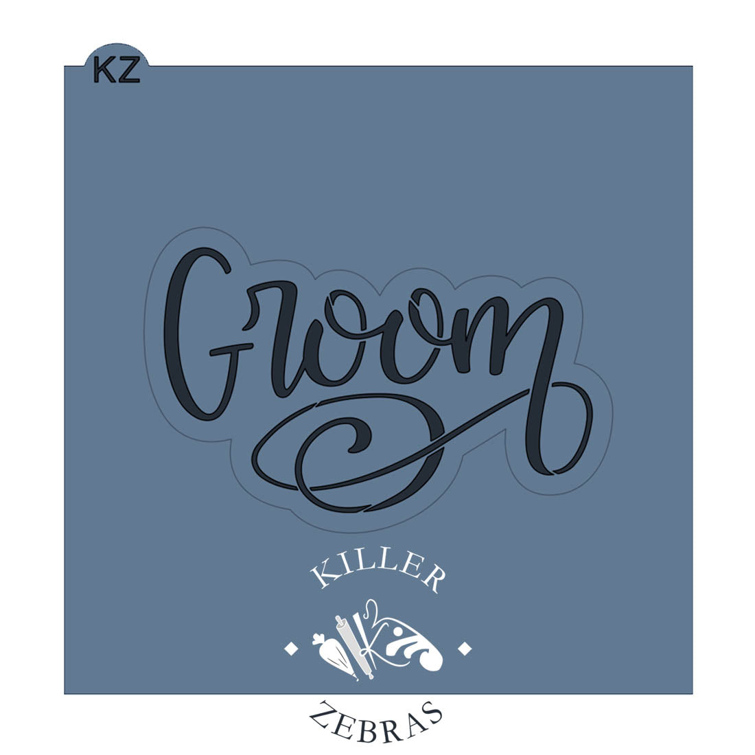 Cookie Cutters Groom Cutter/Stencil