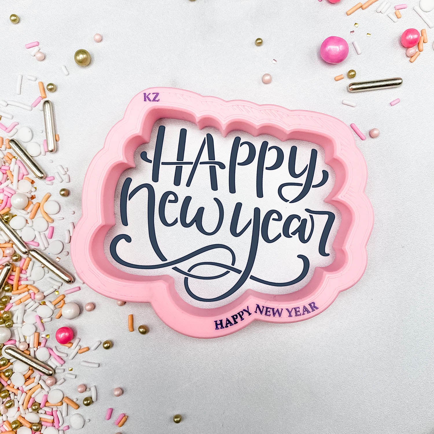 Happy New Year Hand Lettered