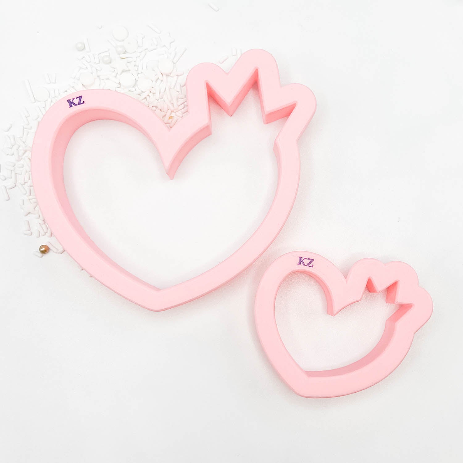 Heart with Crown Cutter