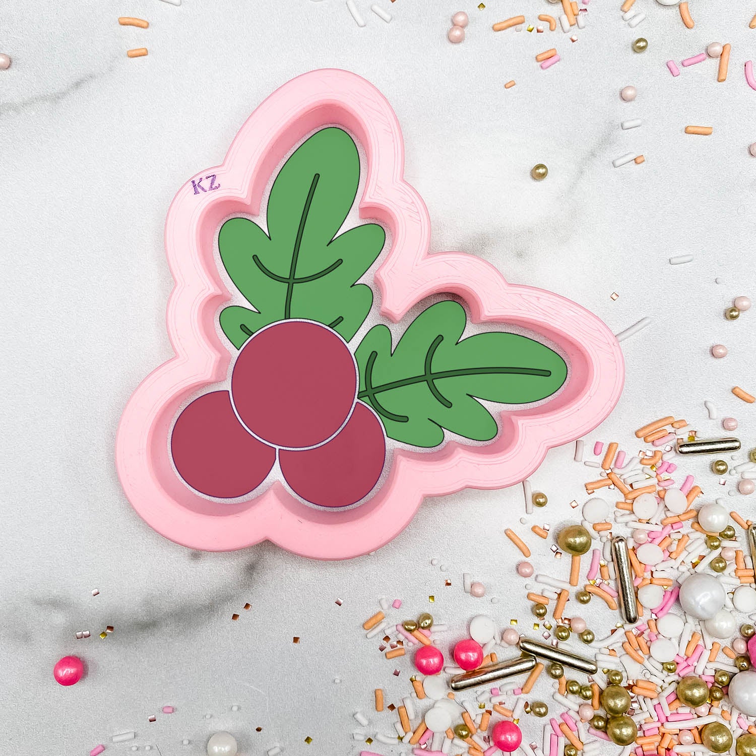 Cookie Cutters Holly Bunch Cutter/Stencil