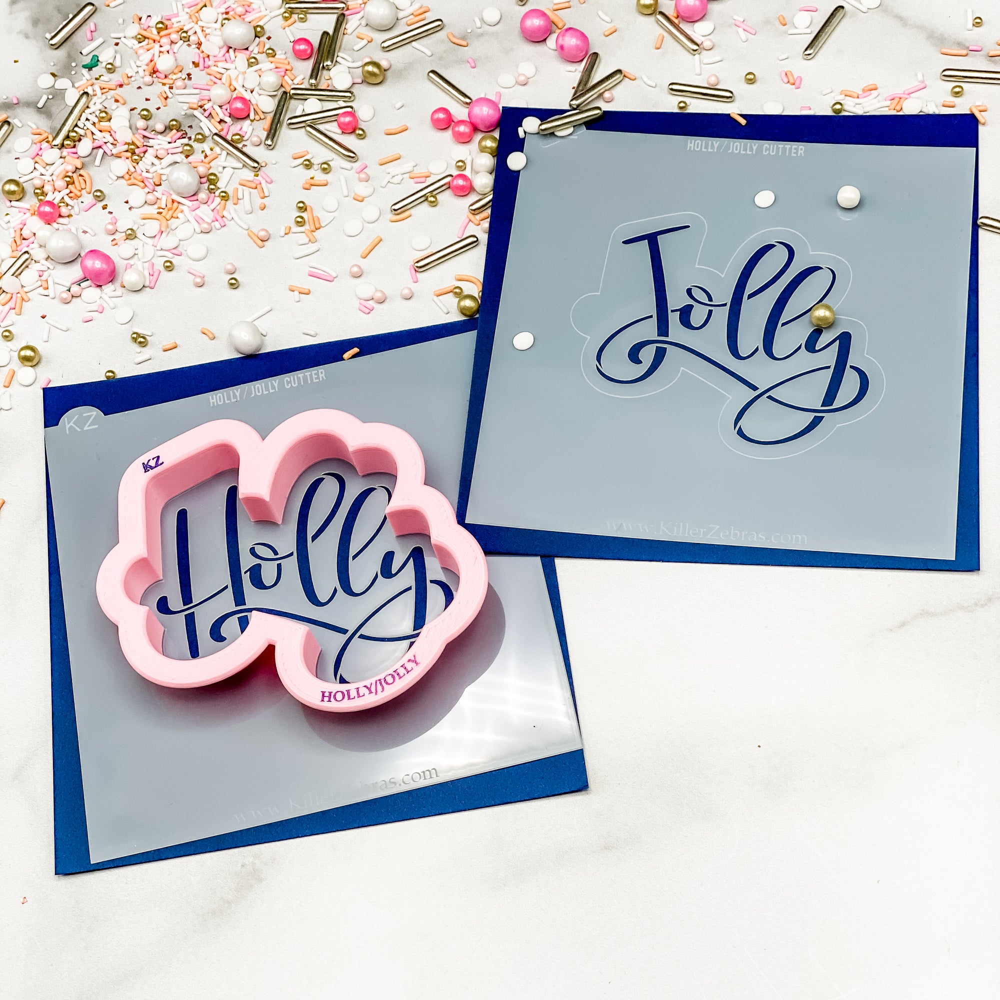 Holly/Jolly Hand Lettered