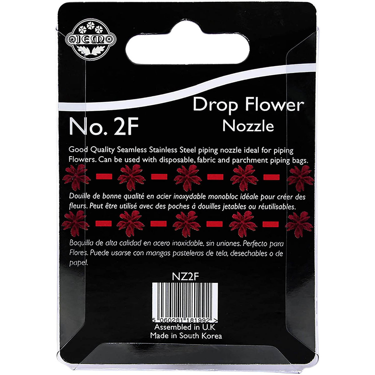 Supplies JEM Drop Flower Tip #2F
