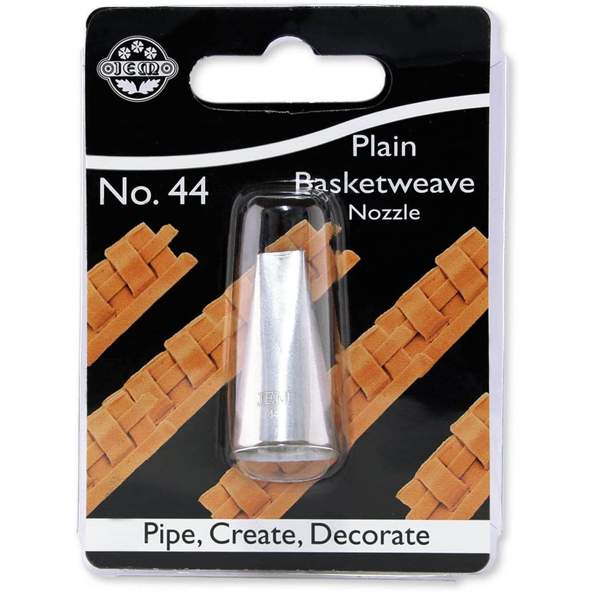 Supplies JEM Plain Basketweave Tip #44