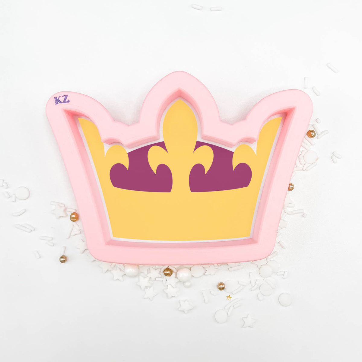 Cookie Cutters King&#39;s Crown Cutter/Stencil