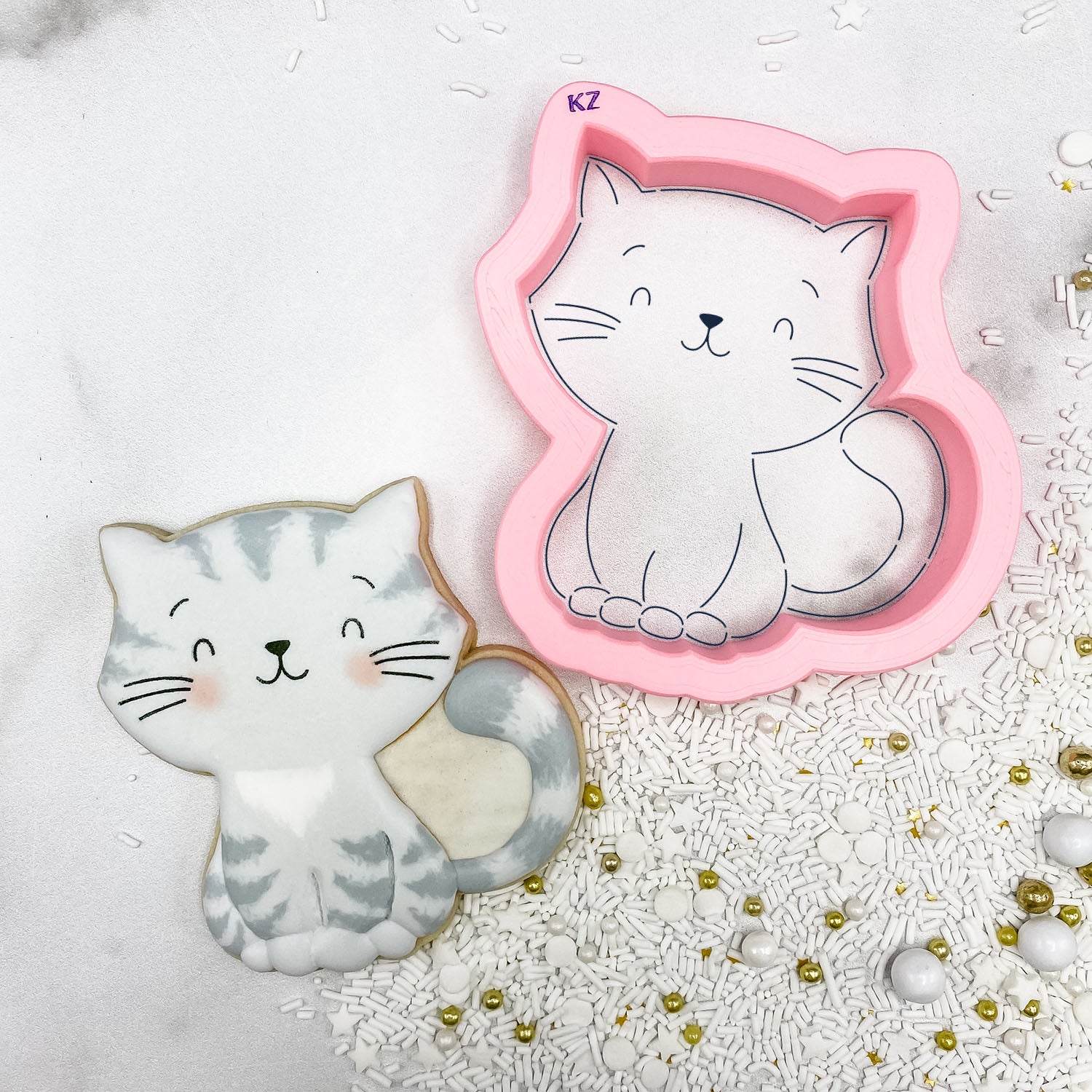 Cookie Cutters Kitten Cutter/Stencil
