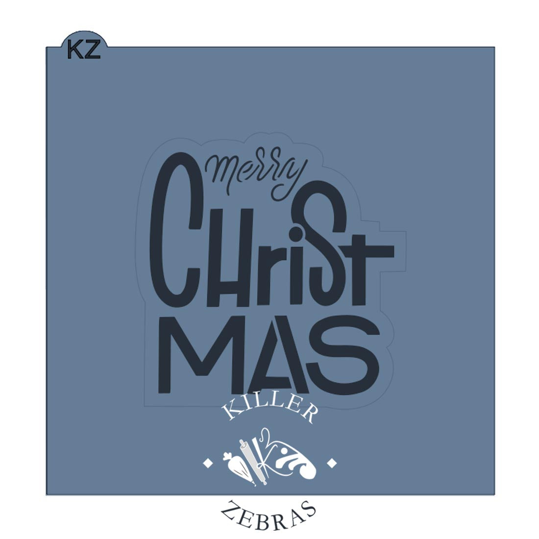 Merry Christmas (Style 3) Lettered