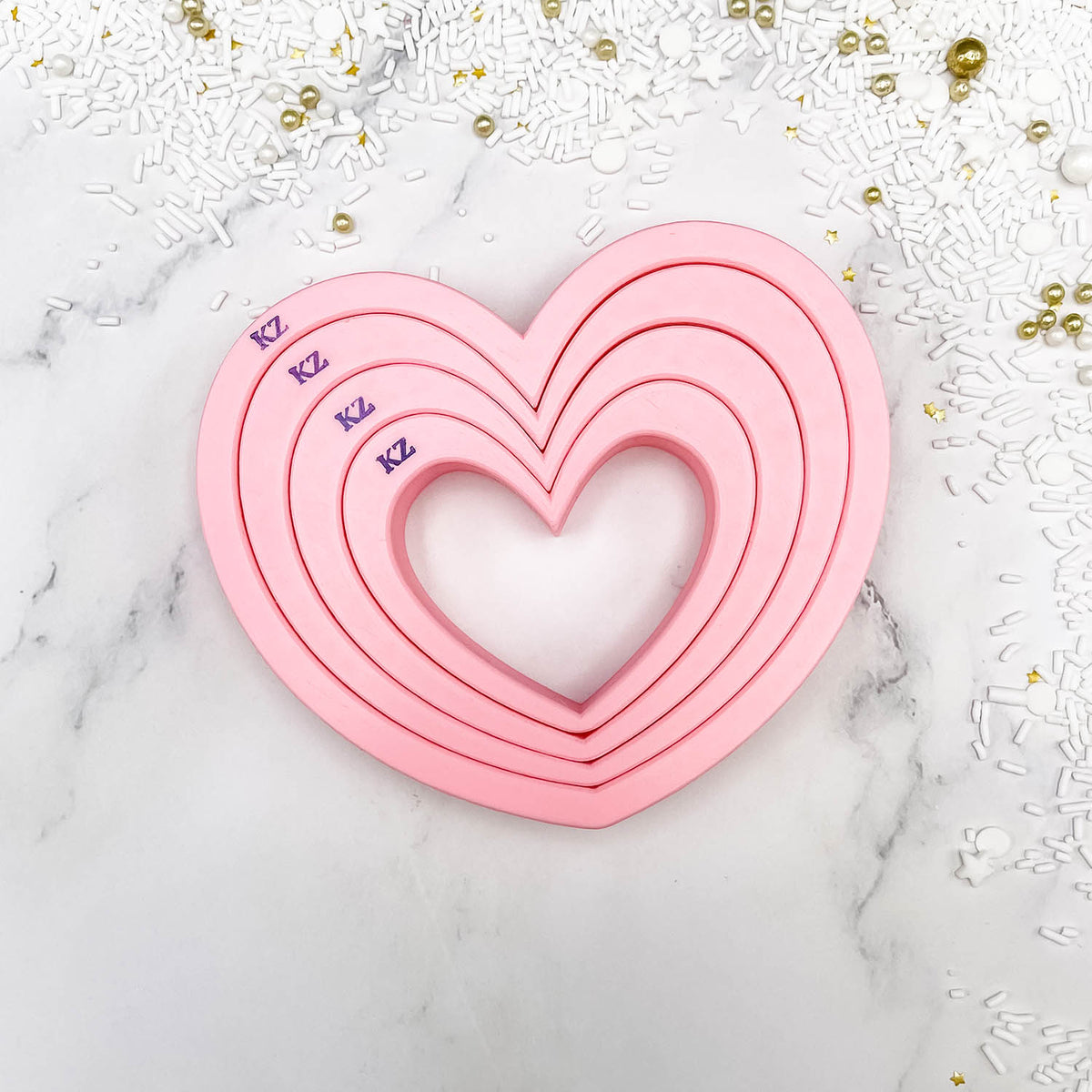 Cookie Cutters Nesting Hearts Cutter Set