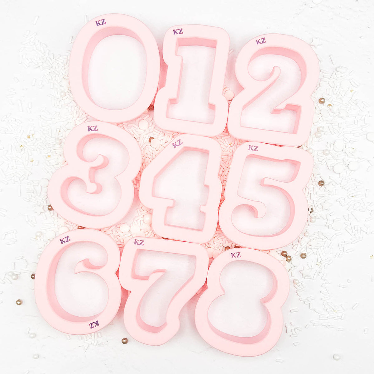 Cookie Cutters Number Mini Cutters