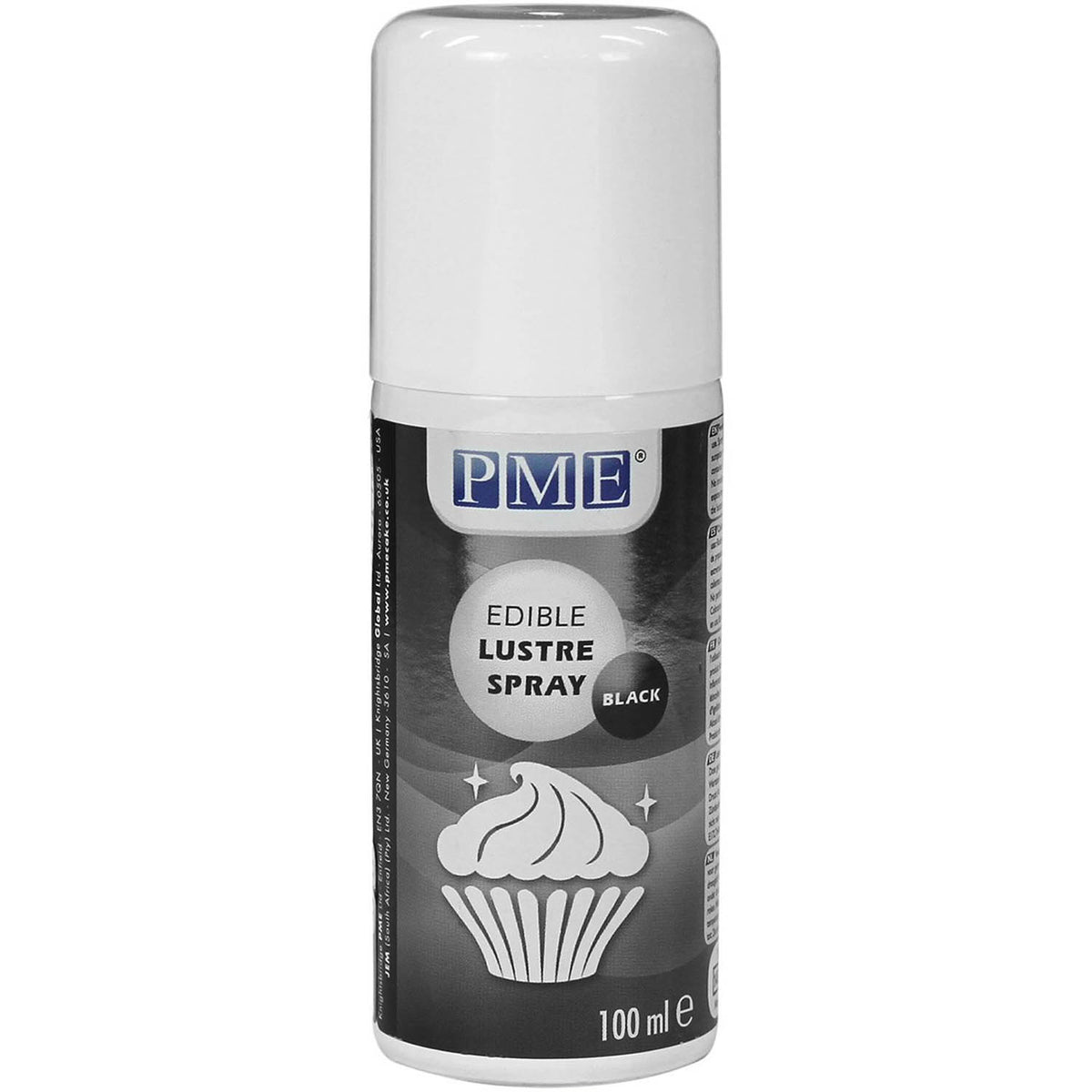 Supplies Edible Lustre Spray BLACK