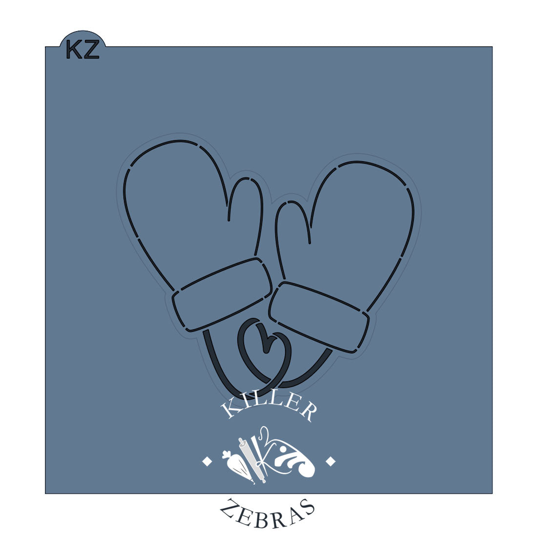 Cookie Cutters Pair of Mittens Cutter/Stencil