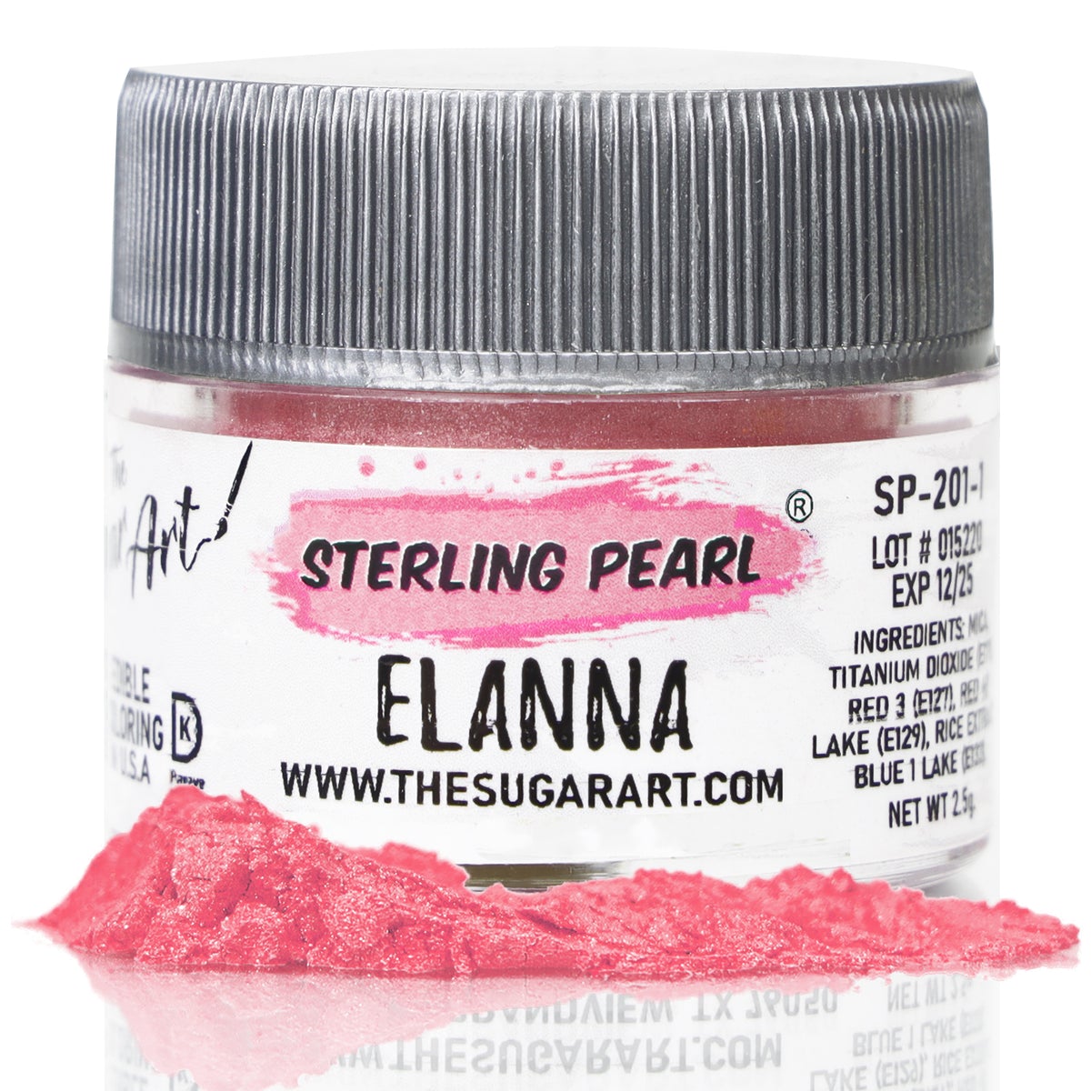 Luster Dust ELANNA ROSE Luster Dust - Sterling Pearl