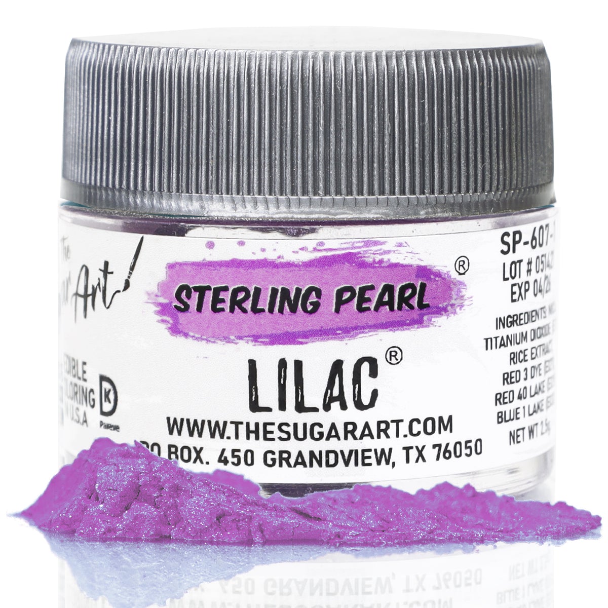 Luster Dust LILAC Luster Dust - Sterling Pearl