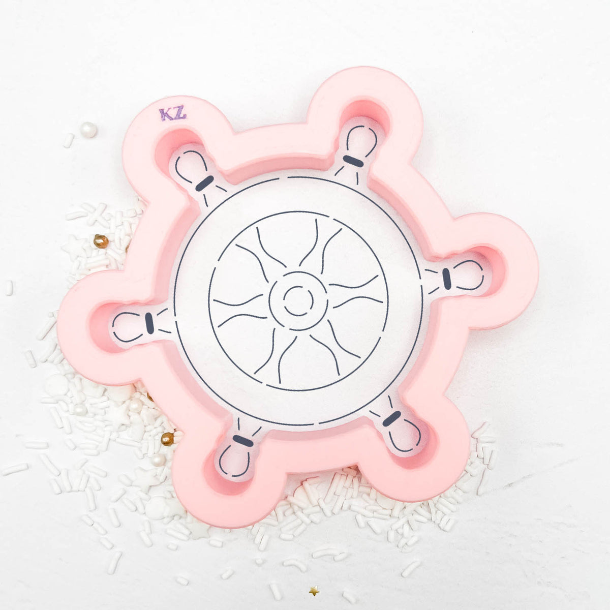 Cookie Cutters Ship Wheel Cutter/Stencil