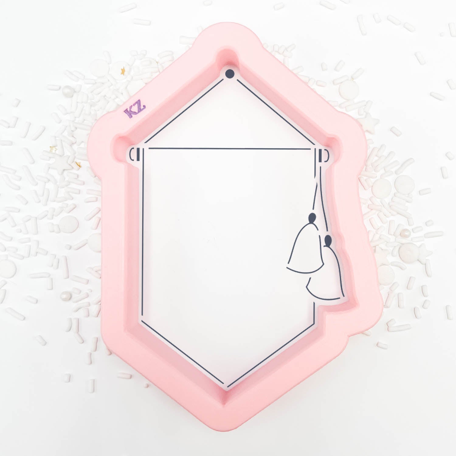 Cookie Cutters Tasseled Pennant Banner Cutter/Stencil