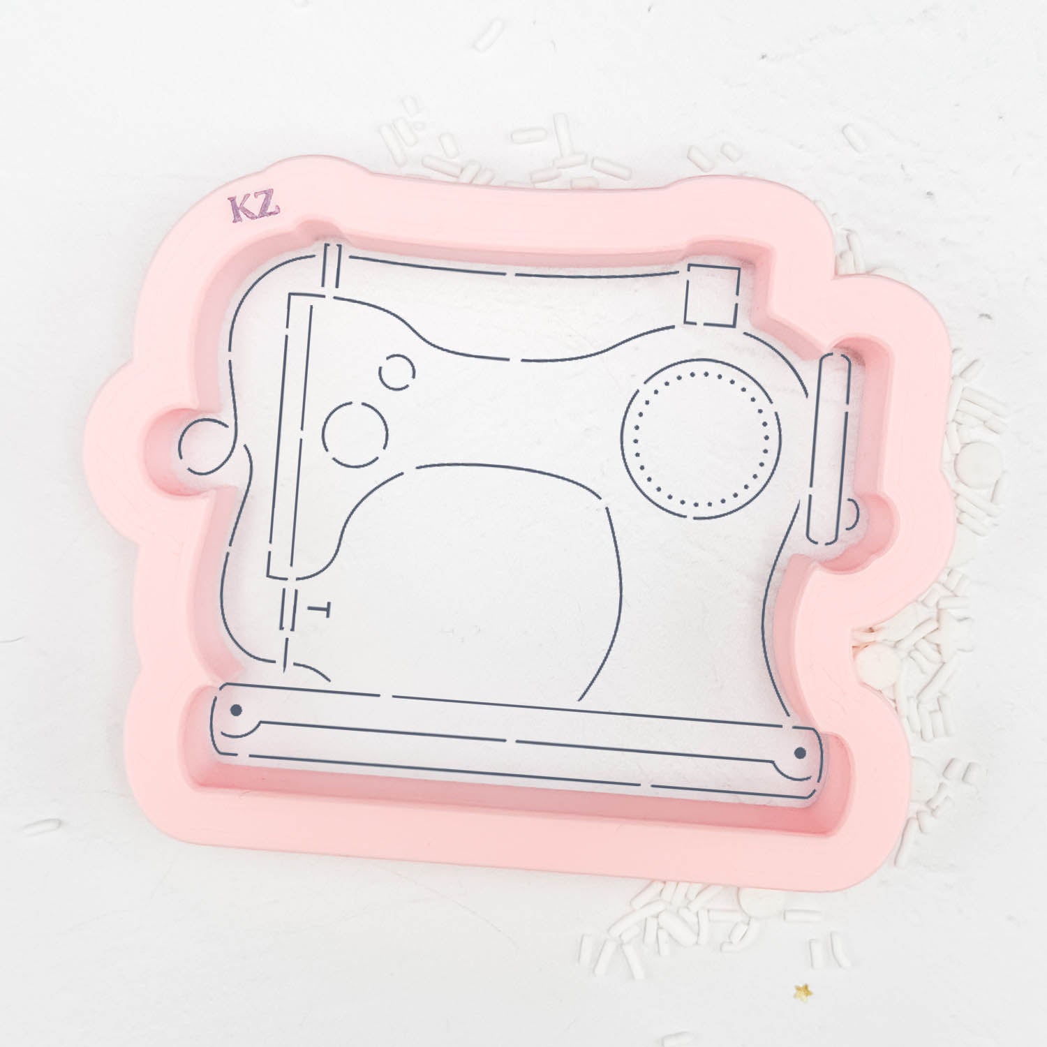 Cookie Cutters Vintage Sewing Machine Cutter/Stencil