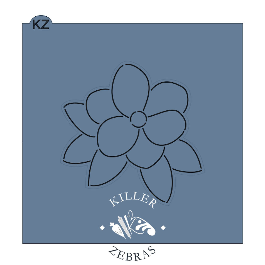 Cookie Cutters Violet Flower Cutter/Stencil