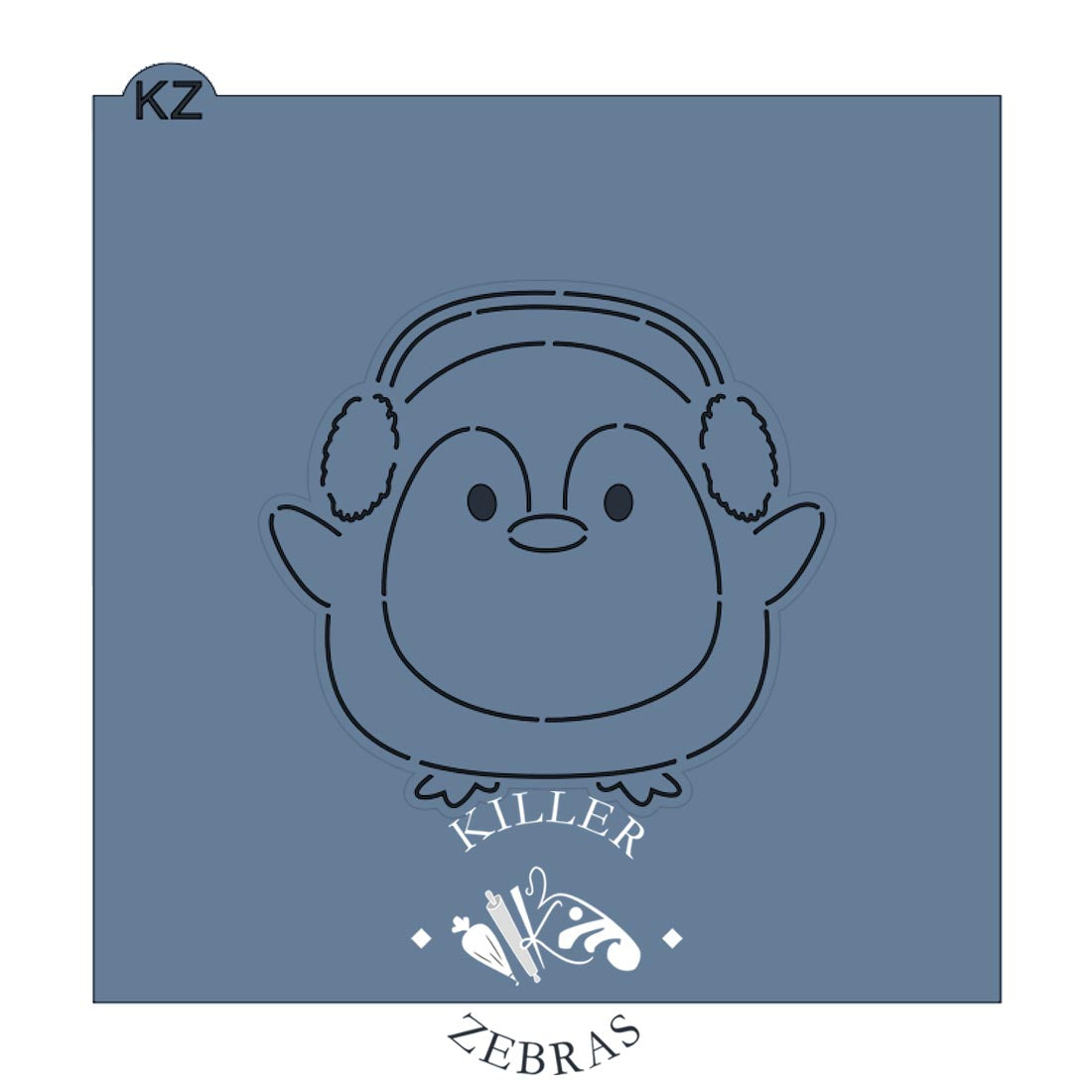 Cookie Cutters Winter Penguin (Style 2) Cutter/Stencil