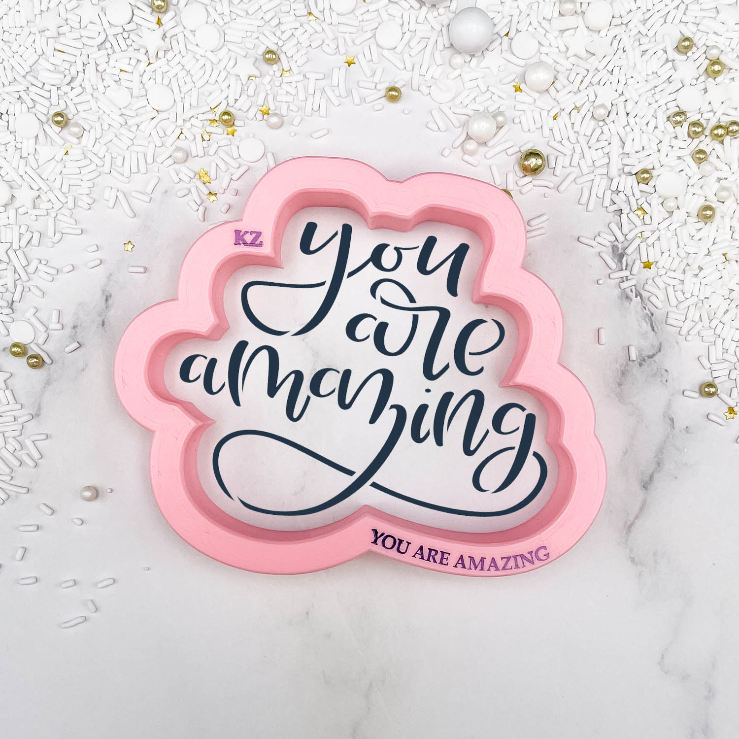 You Are Amazing Hand Lettered