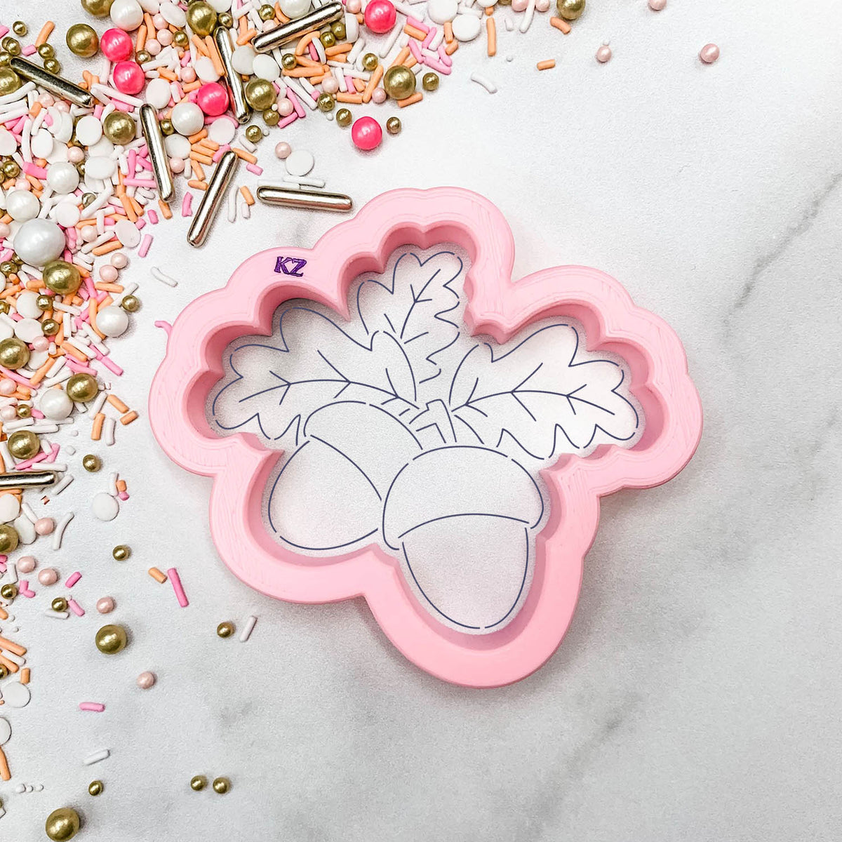 Cookie Cutters Acorn Bunch Cutter/Stencil