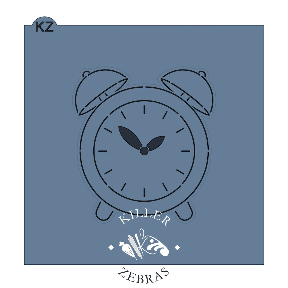 Cookie Cutters Alarm Clock Cutter/Stencil