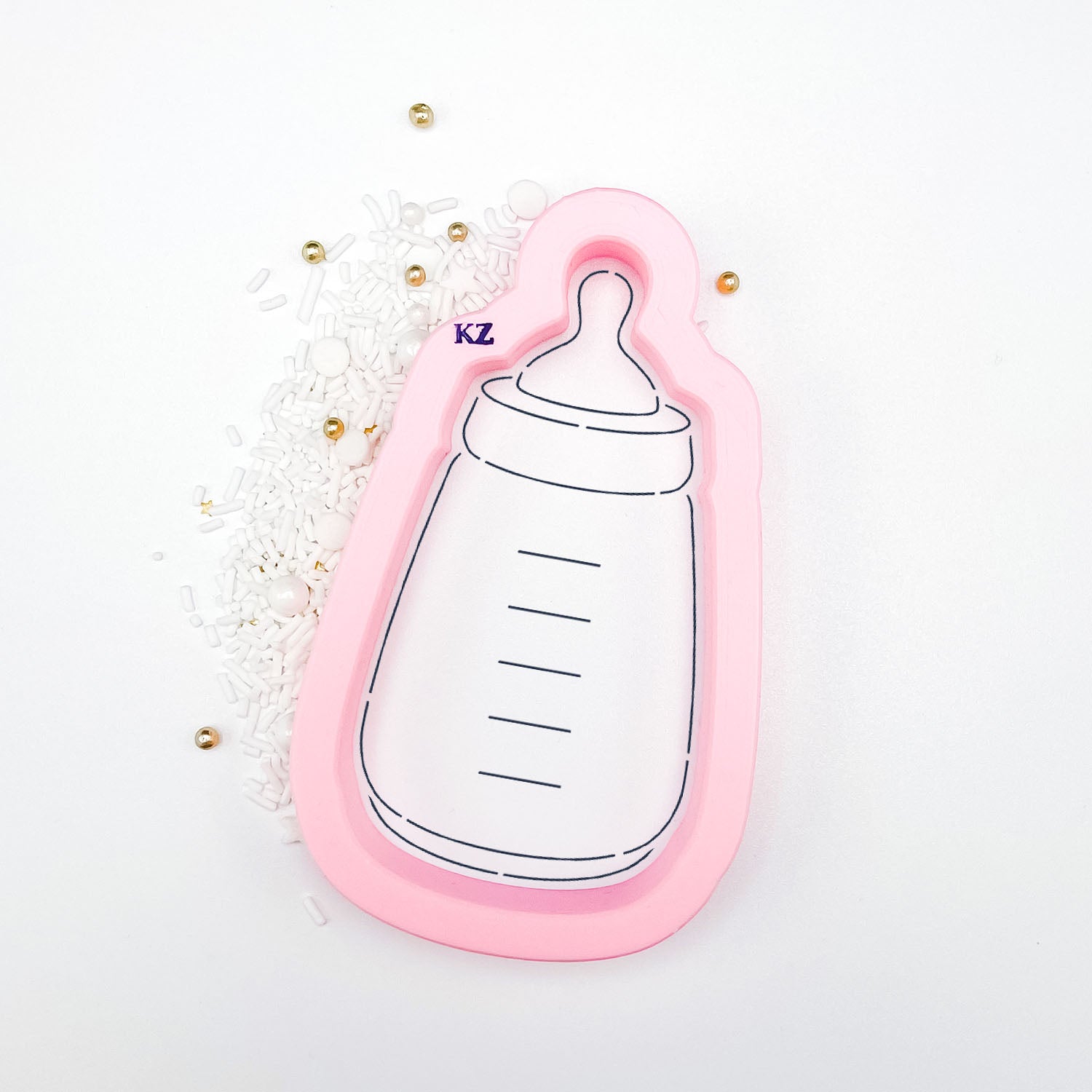 Baby Bottle Cutter/Stencil