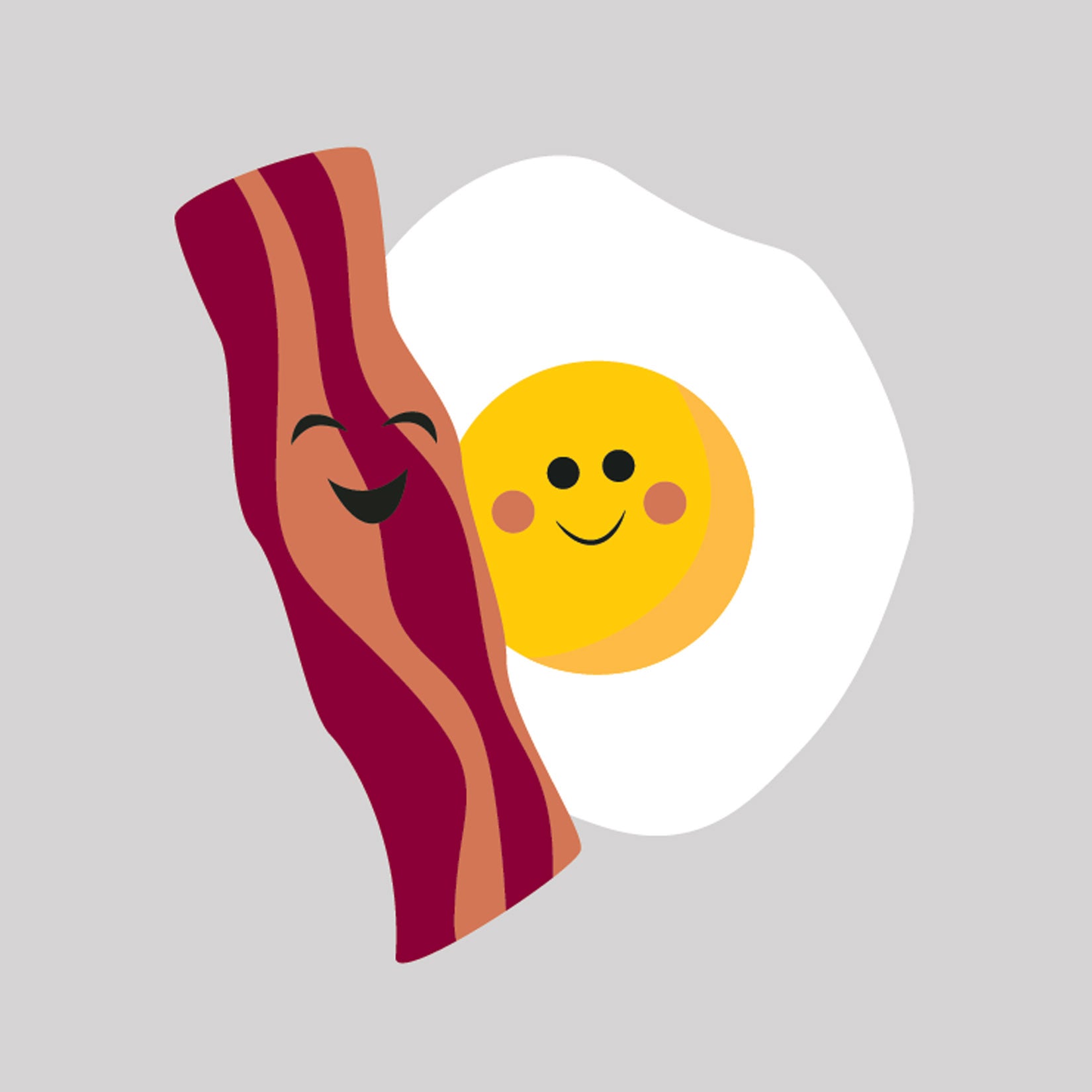Bacon & Eggs Cutter/Stencil