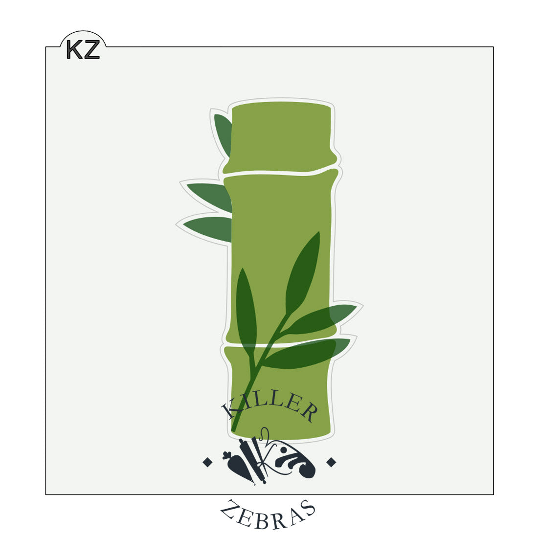 Cookie Cutters Bamboo Shoot Cutter/Stencil